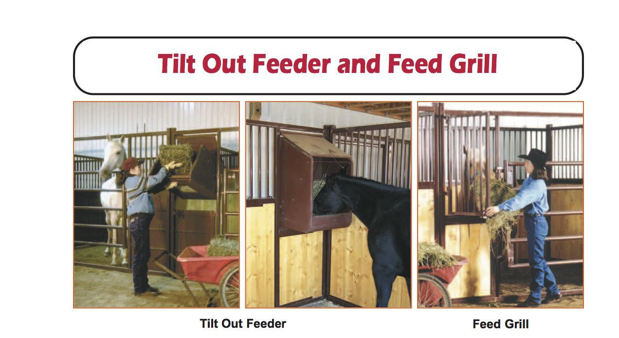 HiQual - tilt out feed and feed grill tilt out feed and feed grill